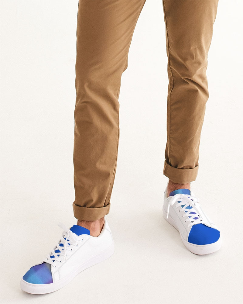 Faded remix by Marvin Jeans and Trinity D Marvin Men's Faux-Leather Sneaker