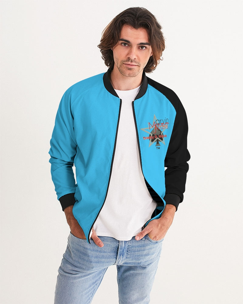 Loud blue by Marvin Jeans and Trinity D Marvin Men's Bomber Jacket