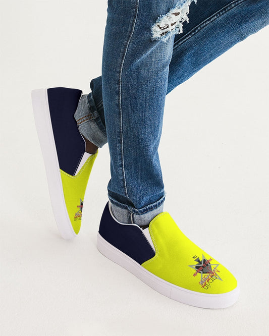Fashion Icon by Marvin Jeans and Trinity D Marvin Men's Slip-On Canvas Shoe