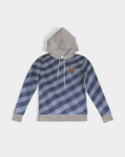 Blue stripes by Marvin Jeans and Trinity D Marvin Women's Hoodie