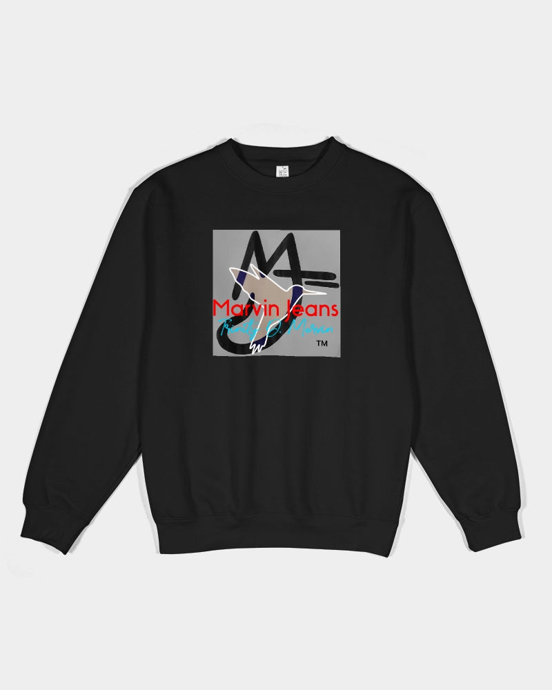 Black by Marvin Jeans and Trinity D Marvin Unisex Premium Crewneck Sweatshirt | Lane Seven