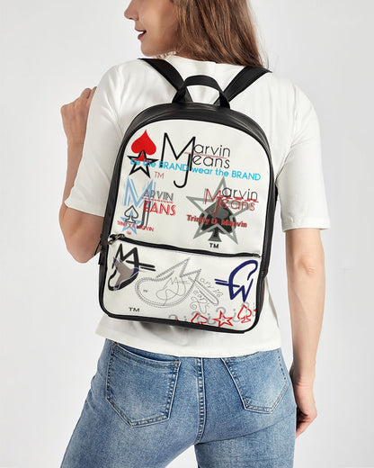 Retro by Trinity D Marvin and Marvin Jeans  Classic Faux Leather Backpack