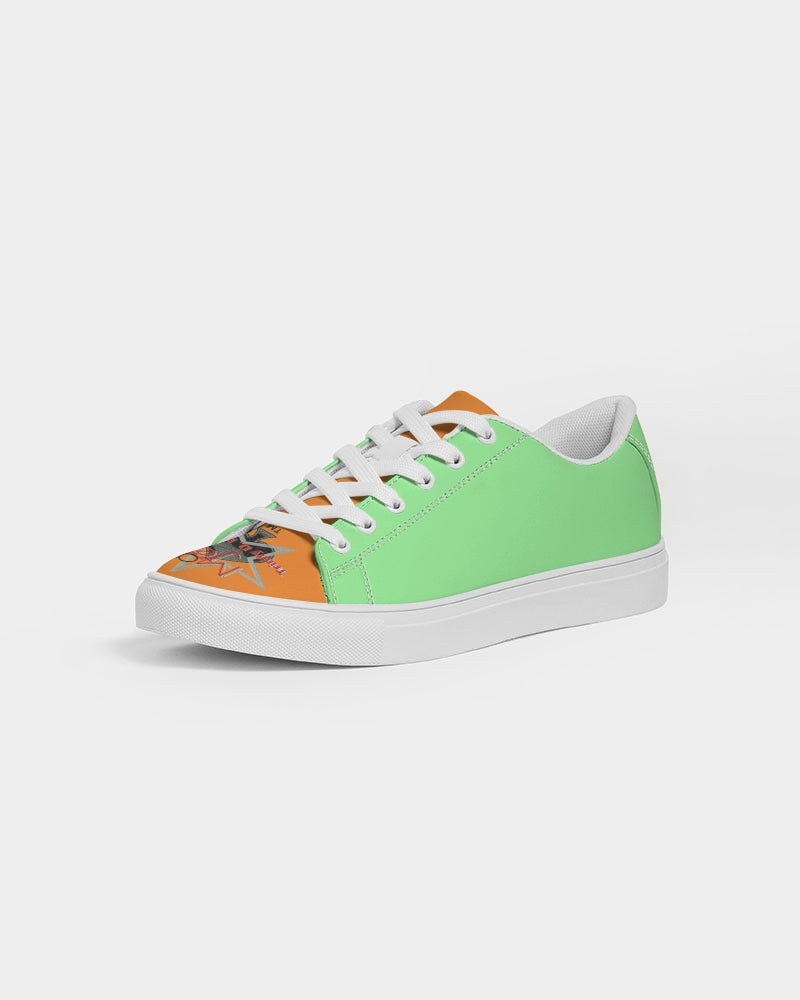 Mint orange by Marvin Jeans and Trinity D Marvin Men's Faux-Leather Sneaker