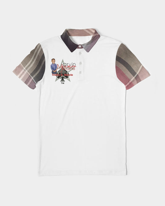 Zero by Marvin Jeans and Trinity D Marvin Men's Slim Fit Short Sleeve Polo