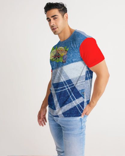 Denim red 1.0 by Marvin Jeans and Trinity D Marvin Men's Tee