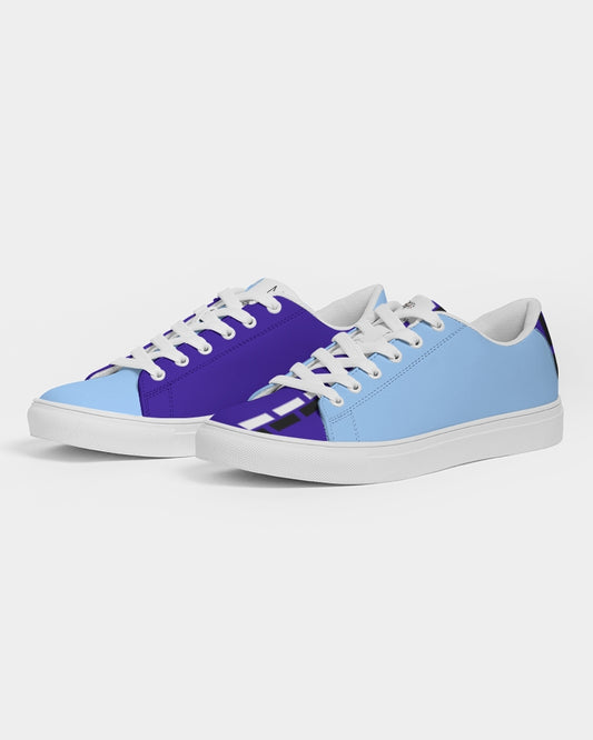 Baby blue mix BY MARVIN JEANS Men's Faux-Leather Sneaker