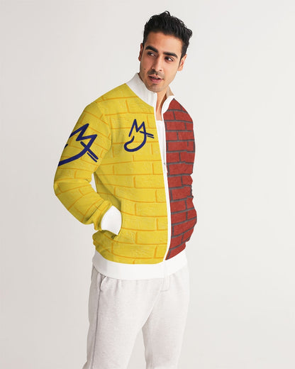 Brick city Yellow red by Marvin Jeans and Trinity D Marvin Men's Track Jacket