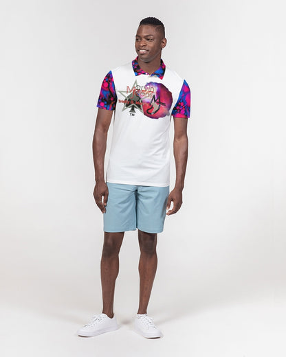 High tide by Marvin Jeans and Trinity D Marvin Men's Slim Fit Short Sleeve Polo