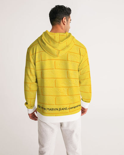 Brick city Yellow (mother land) Marvin Jeans and Trinity D Marvin Men's Hoodie