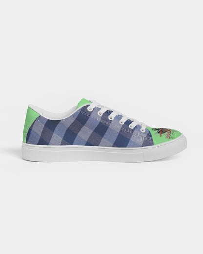 Blue stripes Mint by Marvin Jeans and Trinity D Marvin Men's Faux-Leather Sneaker
