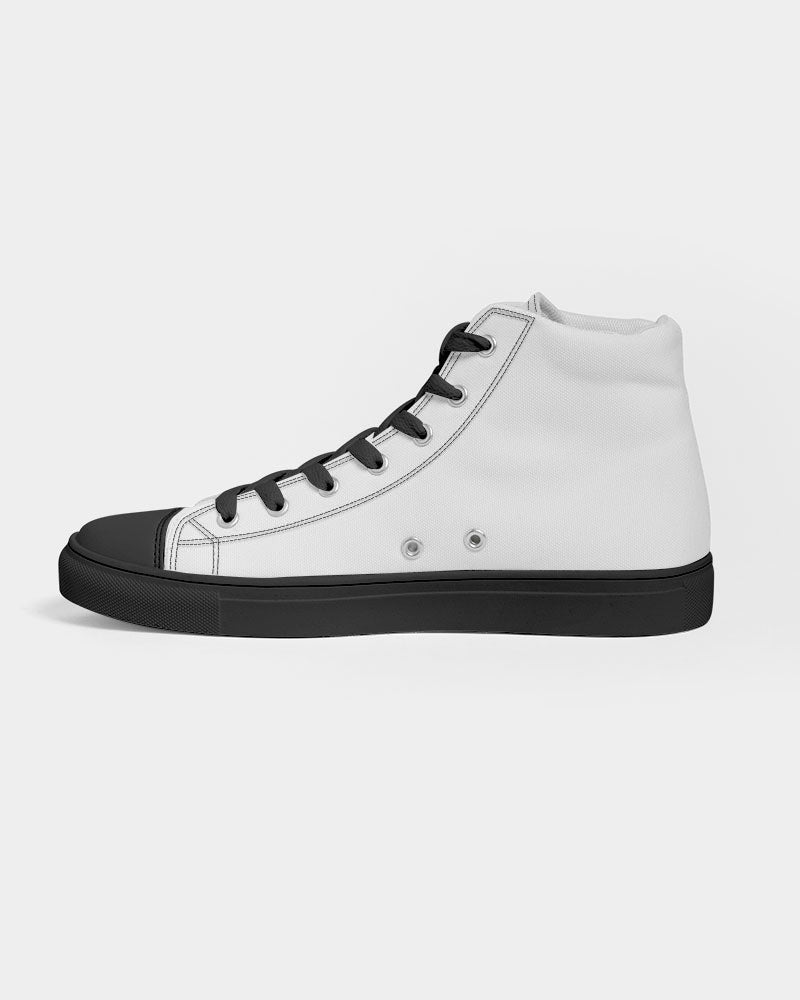 Black and white by Marvin Jeans and Trinity D Marvin Men's Hightop Canvas Shoe - Black