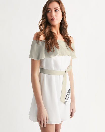 Blake BY MARVIN JEANS Women's Off-Shoulder Dress