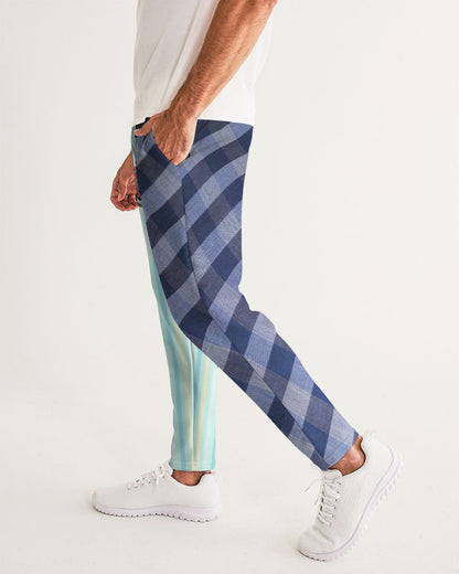 Blue stripes pin stripes BY MARVIN JEANS Men's Joggers