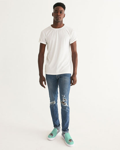 Light mint by Marvin Jeans and Trinity D Marvin Men's Slip-On Canvas Shoe