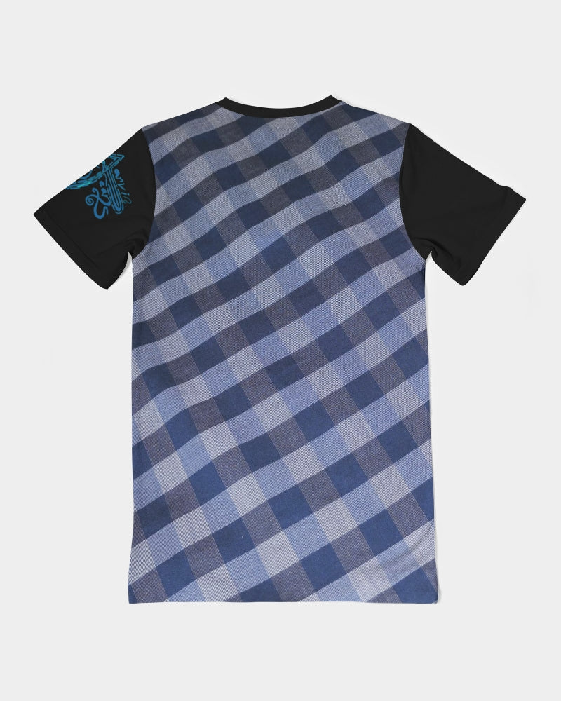 Blue Stripes BY MARVIN JEANS Men's Everyday Pocket Tee