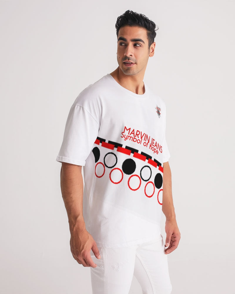 Red and white ACCESSORIES Men's Premium Heavyweight Tee
