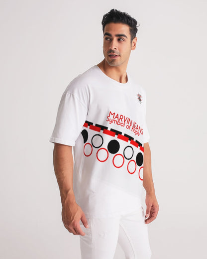 Red and white ACCESSORIES Men's Premium Heavyweight Tee