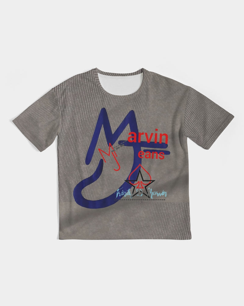 Dark grid by Marvin Jeans and Trinity D Marvin Men's Premium Heavyweight Tee