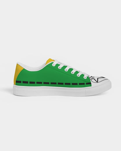 Lemon Lime Green Bay BY MARVIN JEANS Men's Faux-Leather Sneaker