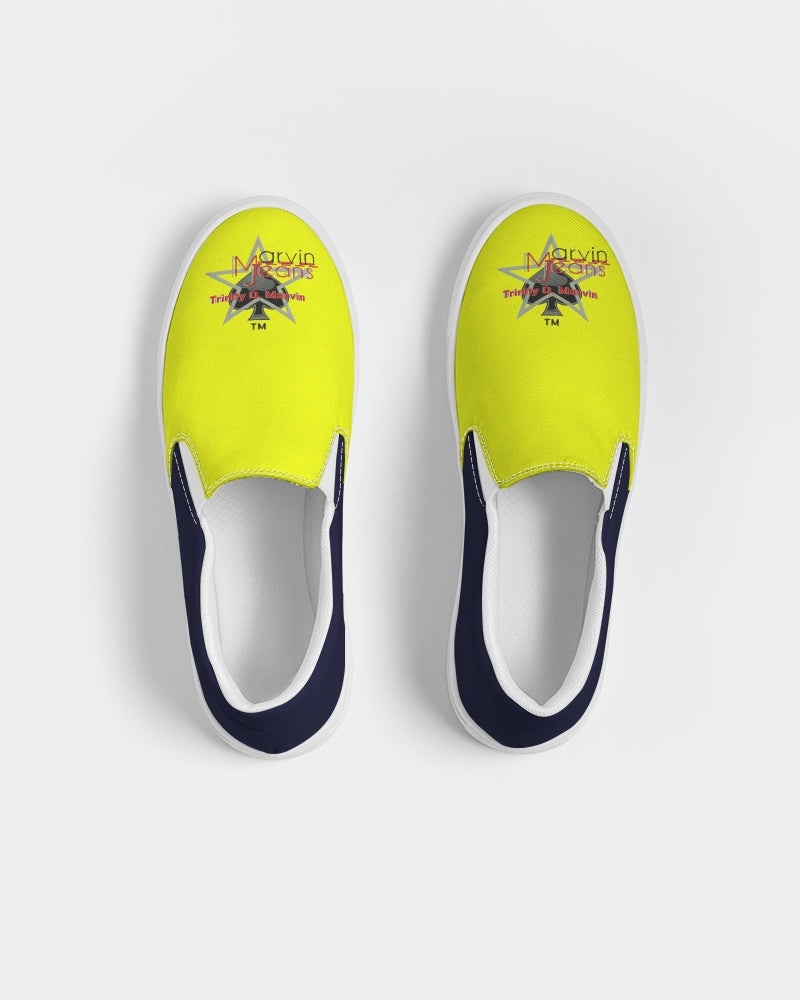 Fashion Icon by Marvin Jeans and Trinity D Marvin Men's Slip-On Canvas Shoe