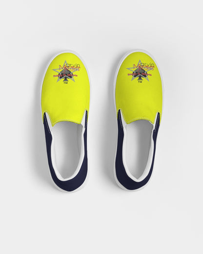 Fashion Icon by Marvin Jeans and Trinity D Marvin Men's Slip-On Canvas Shoe