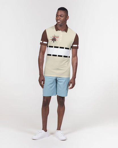 Blake BY MARVIN JEANS Men's Slim Fit Short Sleeve Polo