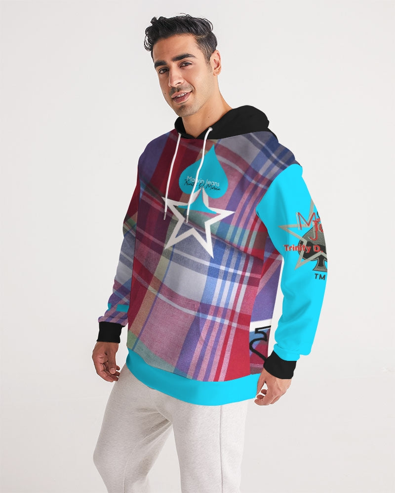 Glory plaids BY MARVIN JEANS Men's Hoodie