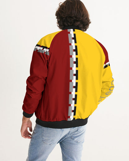 Yellow mix-up BY MARVIN JEANS Men's Bomber Jacket
