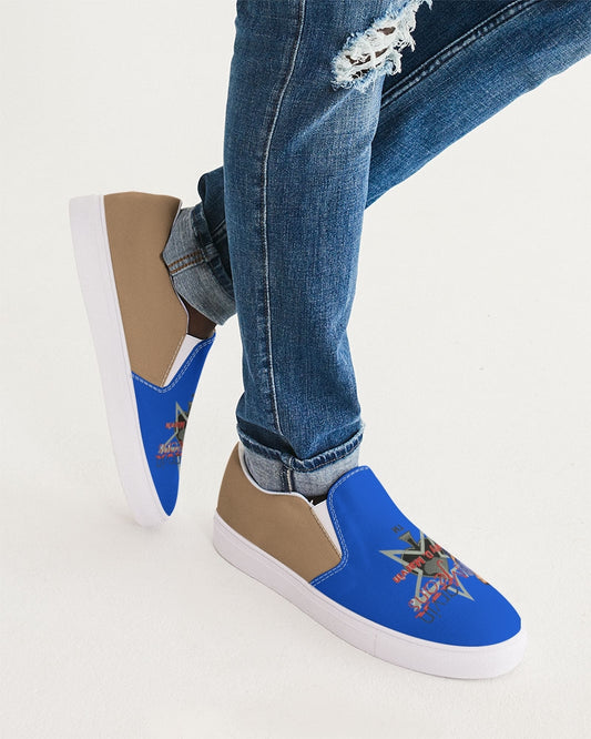 Bluetooth mix Men's Slip-On Canvas Shoe