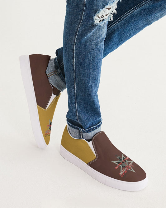 Premium gold BY MARVIN JEANS Men's Slip-On Canvas Shoe