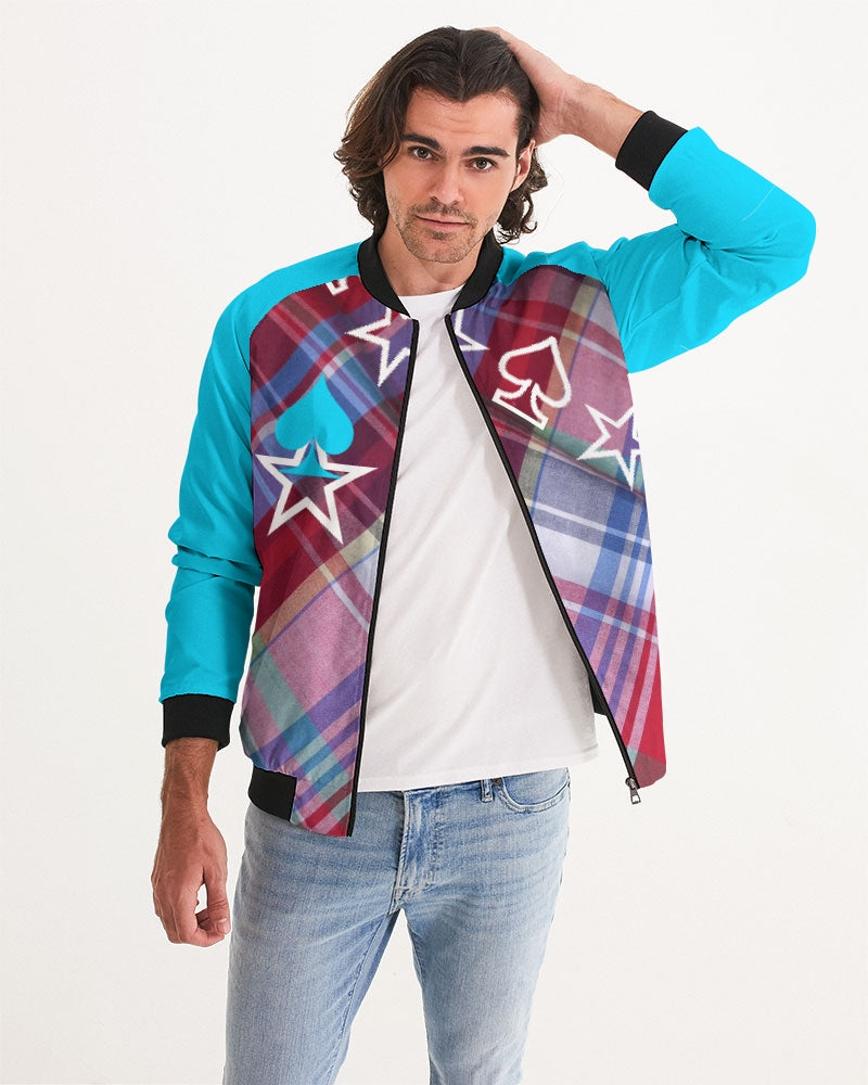 Glory plaids by Marvin Jeans and Trinity D Marvin Men's Bomber Jacket