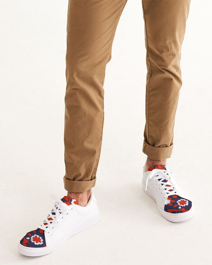 Rosemary by Marvin Jeans and Trinity D Marvin Men's Faux-Leather Sneaker