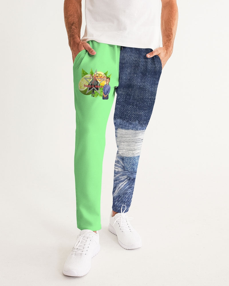 Mint half denim BY MARVIN JEANS Men's Joggers