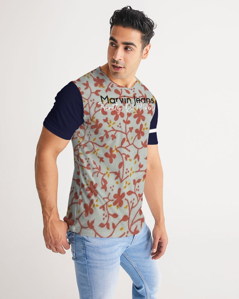 Wildwood, blue, by Marvin Jeans and Trinity D Marvin Men's Tee