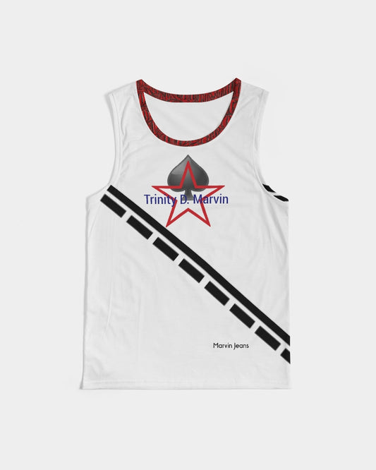 All White New-Legacy  Men's Sports Tank