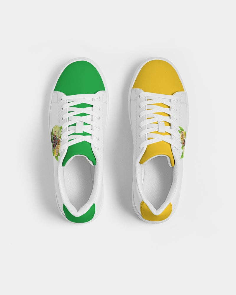 Lemon Lime Green Bay by Marvin Jeans and Trinity D Marvin Men's Faux-Leather Sneaker