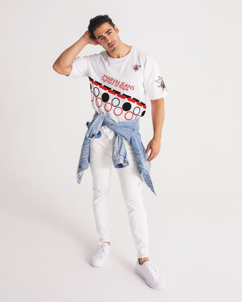 Red and white ACCESSORIES Men's Premium Heavyweight Tee
