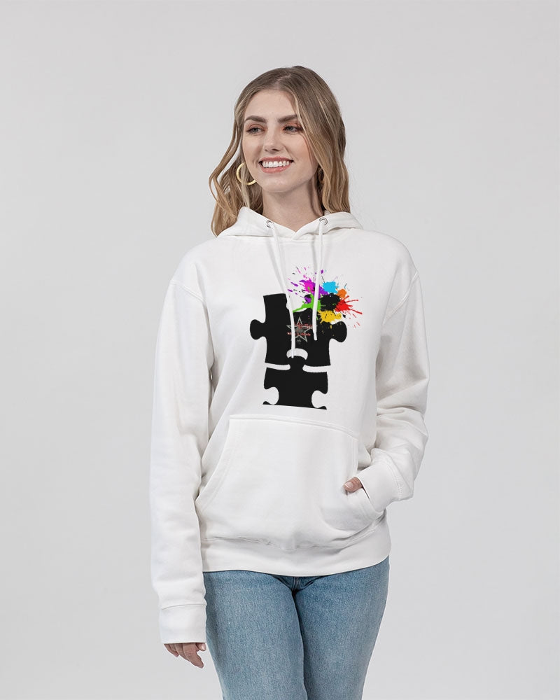 Puzzle piece by Marvin Jeans and Trinity D Marvin Unisex Premium Pullover Hoodie | Lane Seven