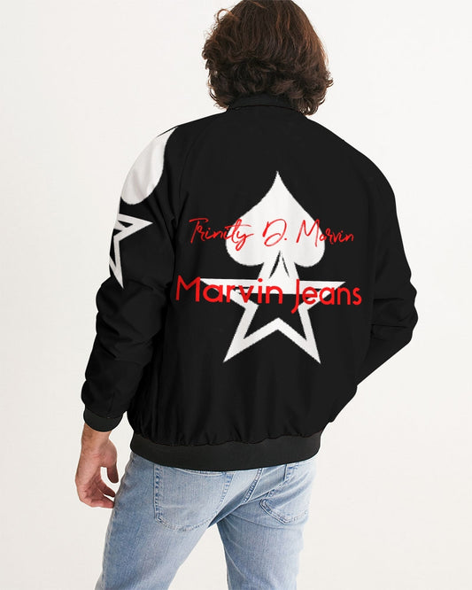 Black Designs  Men's Bomber Jacket