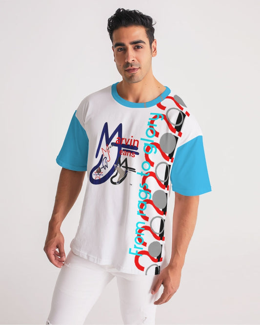 Loud blue by Marvin Jeans and Trinity D Marvin Men's Premium Heavyweight Tee