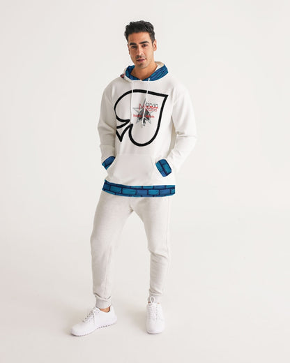 Blue brick by Marvin Jeans and Trinity D.Marvin Men's Hoodie
