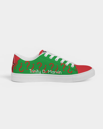 Black Holiday BY MARVIN JEANS Men's Faux-Leather Sneaker