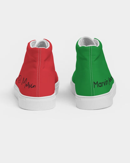 Black holiday BY MARVIN JEANS Men's Hightop Canvas Shoe