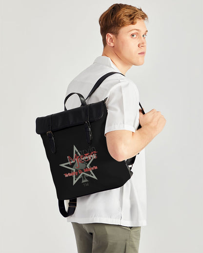 Black by Trinity D Marvin and Marvin Jeans  Casual Flap Backpack