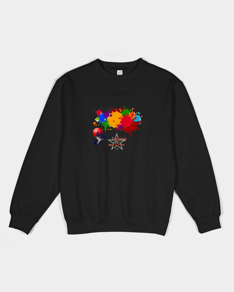 Black splash Unisex Premium Crewneck Sweatshirt | Lane Seven
