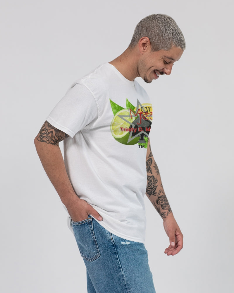 Lemon Lime all white by Marvin Jeans and Trinity D Marvin Unisex Ultra Cotton T-Shirt | Gildan