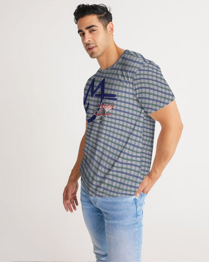 Grid mix by Trinity D. Marvin and Marvin Jeans Men's Tee