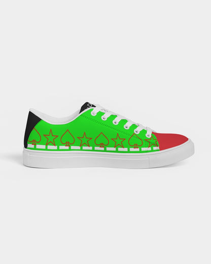 Beautiful  Men's Faux-Leather Sneaker