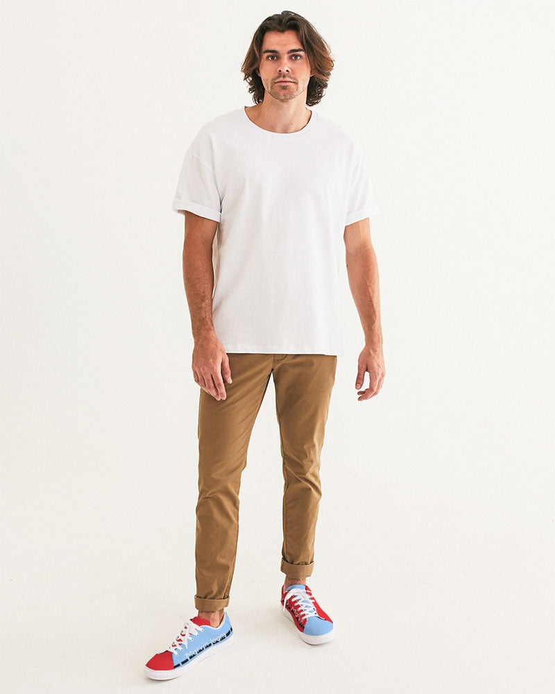 Greatness by Marvin Jeans and Trinity D Marvin Men's Faux-Leather Sneaker