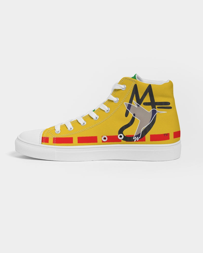 Greater Red  Men's Hightop Canvas Shoe